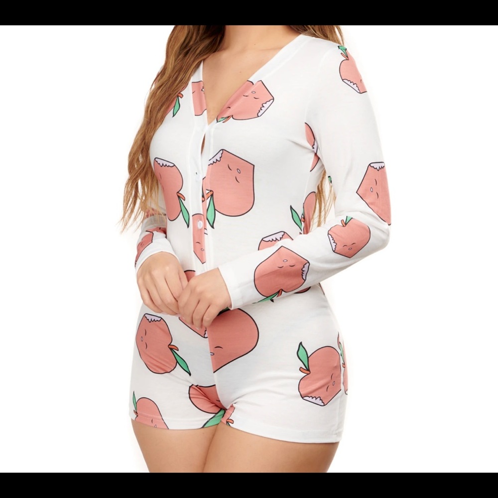 Peachy Long Sleeve Onesie